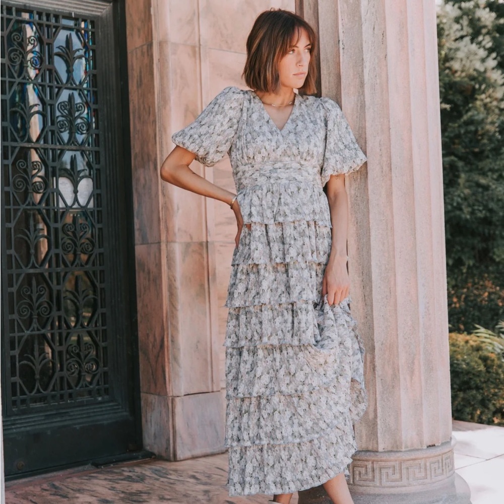 One loved babe Floral Maxi Dress